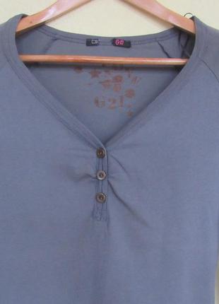 Тоненький реглан лонгслів від george 8