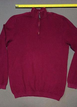 Плечі 40 см paul costelloe   100% cotton  вишнева кофта size м