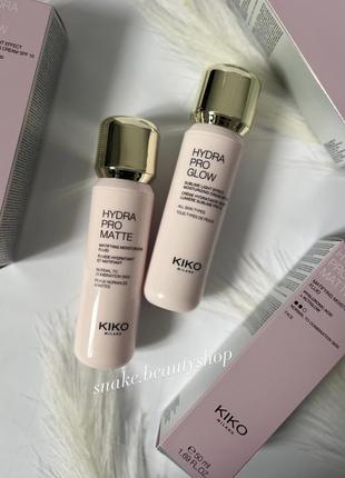 База kiko milano hydra pro glow. hydra pro matte. кико милано