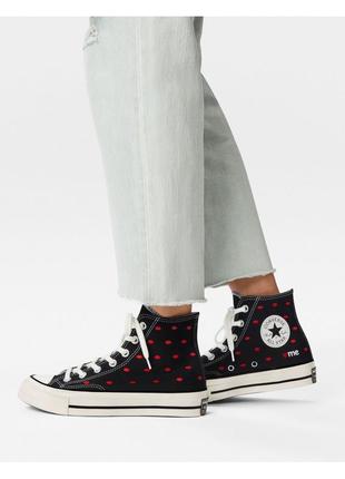 Високі кеди converse chuck kiss me