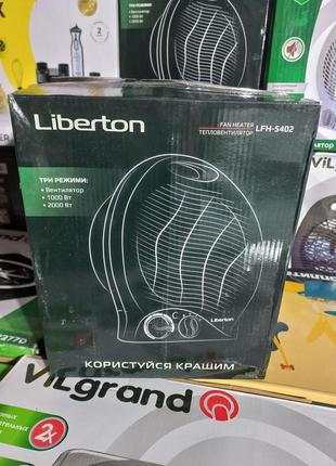 Тепловентилятор liberton lfh-5402 2000вт