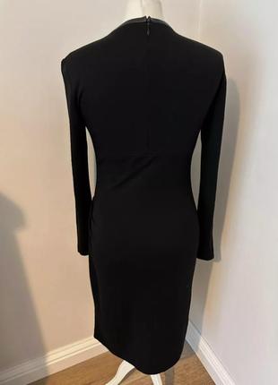 Платье 100% шерстяное теплое  шерсть брендовое черное модное joseph оригинал 4