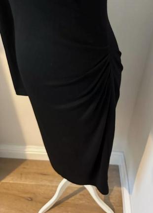 Платье 100% шерстяное теплое  шерсть брендовое черное модное joseph оригинал 3