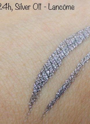 Подводка для глаз lancome artliner 24h eye liner 011 silver argent