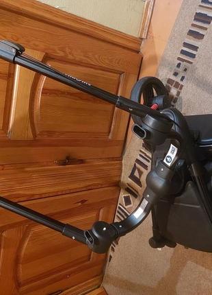 Детская коляска универсальная 3 в 1 bonbonle ab-906 black (черный)