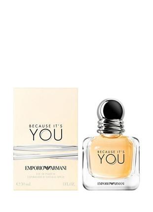 Giorgio armani emporio armani because it's you парфумована вода жіноча, 100 мл