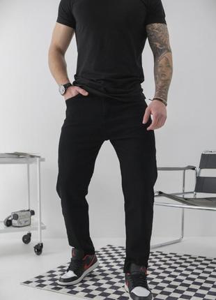 Джинсы мужские regular fit without karma черные