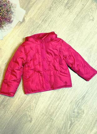 Демисезонная теплая куртка для девочки 116 см (5/6 лет) ovs