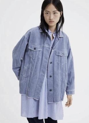 Zara вельветова сорочка оверсайз, рубашка оверсайз, вельветова куртка сорочка, куртка рубашка
