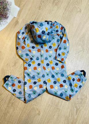 Детский комбинезон софтшелл / дождевик для мальчика 110/116 см lupilu3 фото