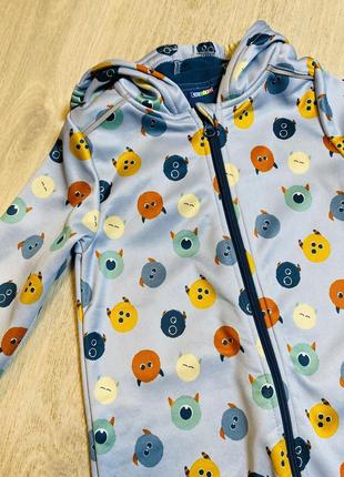 Детский комбинезон софтшелл / дождевик для мальчика 110/116 см lupilu7 фото