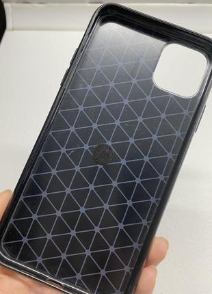 Чохол на iphone 11pro + синій з квітами2 фото