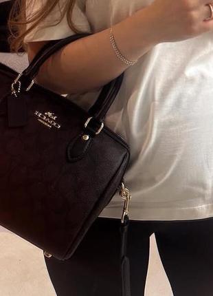 Сумка coach rowan оригинал из сша