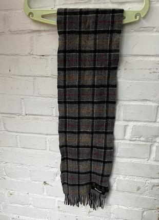 Шерстяной шарф barbour