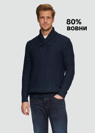 Оригінальний вовняний светр від next з натуральної вовни lambswool