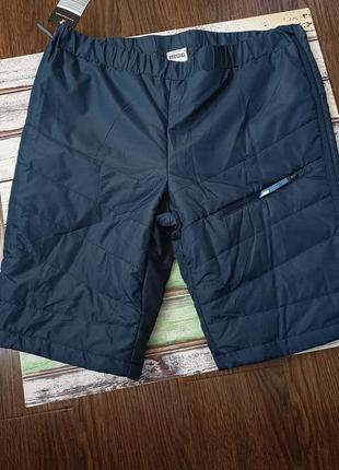 Горнолыжные теплые дутые мужские шорты