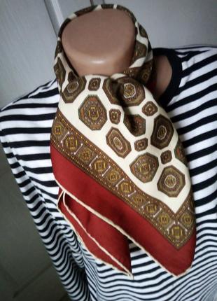 Платок винтаж гральдика