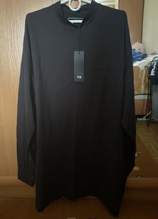 Платья y-3 размер м оверсайз