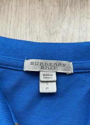 Стильное поло burberry brit polo shirt6 фото