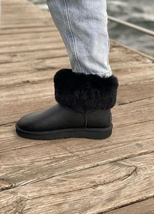 Ugg button leather🆕 шикарные женские угги 🆕 купить наложенный платёж6 фото