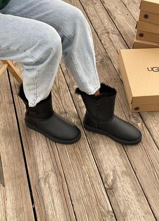 Ugg button leather🆕 шикарные женские угги 🆕 купить наложенный платёж7 фото