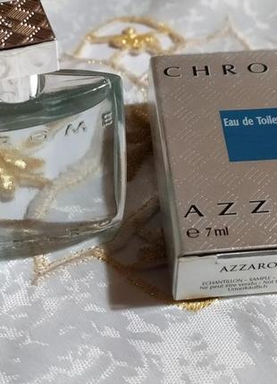 Azzaro Chrome мініатюра 7 мл оригінал.франція