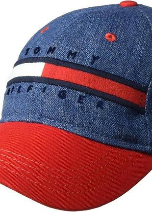 Джинсова бейсболка tommy hilfiger
