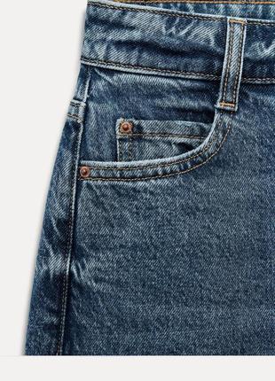 Джинси зара zara mom висока посадка мом2 фото