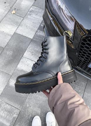 Ботинки dr. martens jadon fur черевики