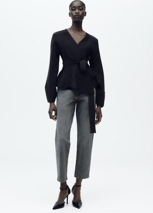 Джинси зара zara mom висока посадка мом6 фото