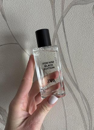 Парфуми zara for him black edition 40 ml(без упаковки)