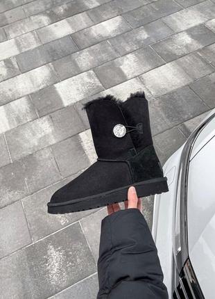 Ugg bailey button swarovski black🆕 шикарные женские угги 🆕 купить наложенный платёж