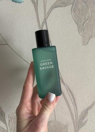 Парфуми zara green savage 40 ml(без упаковки)