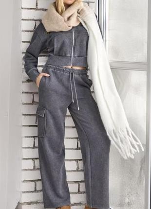 Штаны спортивные теплые oversize