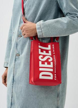 Сумка 🚫diesel 🏷original 💯сумка  унісекс ✨️тоут/сумка шоппер/ сумка через плече