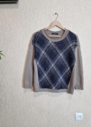 Качественный свитер, джемпер из натуральной шерсти max mara weekend