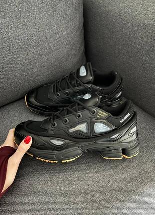 Мужские кроссовки adidas x raf simons ozweego core black
