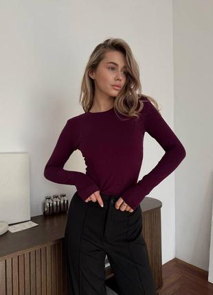 Базові лонгсліви в шести  кольорах 💫 3