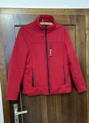 Чоловіча куртка демісезон,червона zoxo