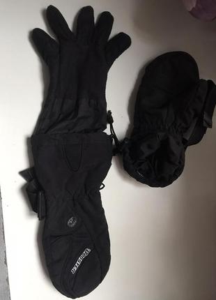 Перчатки рукавицы booster горнолыжные l 7,5 термо