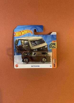 Машинка хот вилс фольксваген volkswagen t3 custom hot wheels 2024