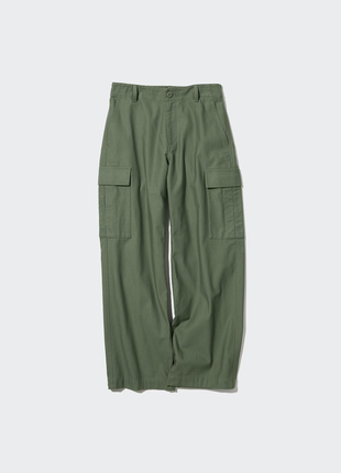 Широкі прямі брюки штани карго uniqlo