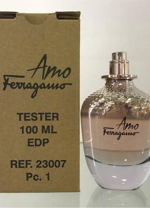 Оригинальный salvatore ferragamo amo ferragamo 100 ml tester парфюмированная вода