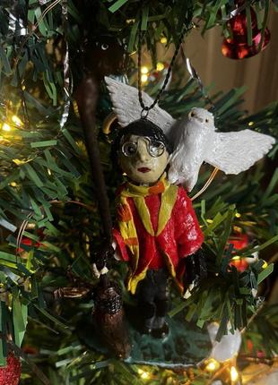 Фигурка гарри поттер гедвига ручная работа