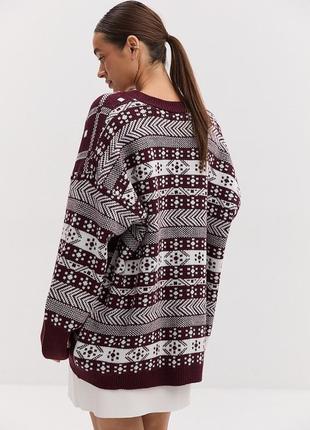 Акция вязаный кардиган кофта oversize