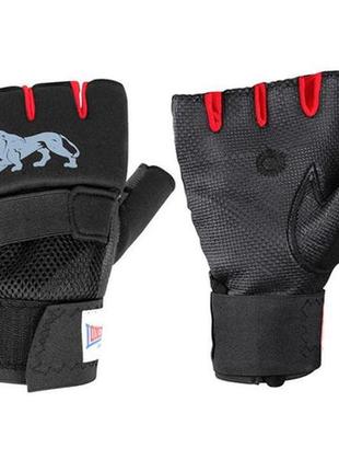 Lonsdale gel handwrap р. l варежки тренировочные боксерские с гелевыми вставками на косточках биты бинты