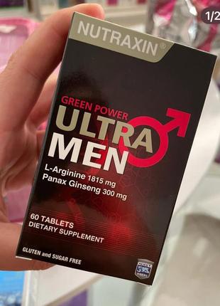 Nutraxin uitra men - 60 таб , комплекс для чоловіків .
