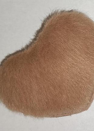 Заколка сердечко