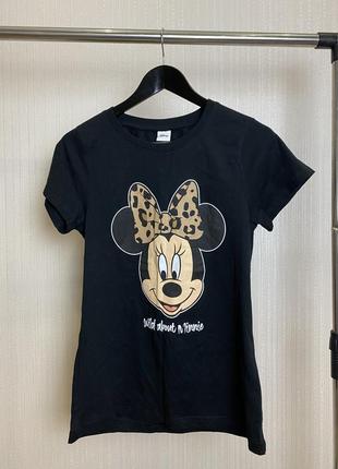 Женская футболка disney футболка с мики маусом