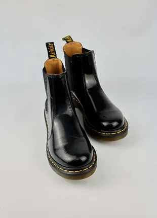 Ботинки челси dr. martens 2976 chelsea patent black
